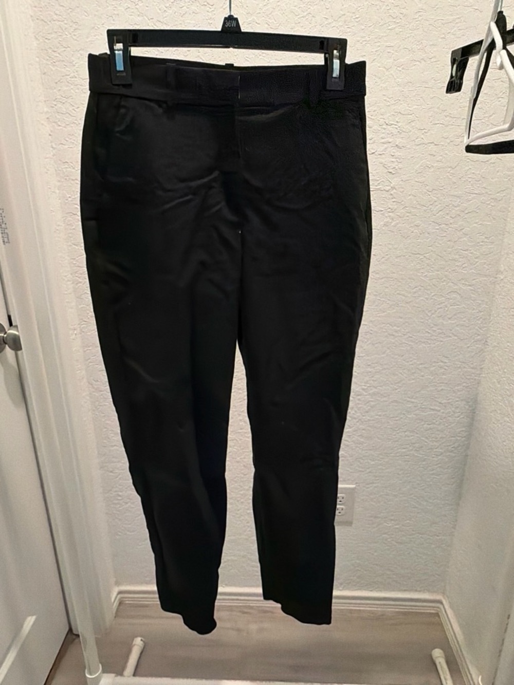 H&M Black Slim Tapered Dress Pants
